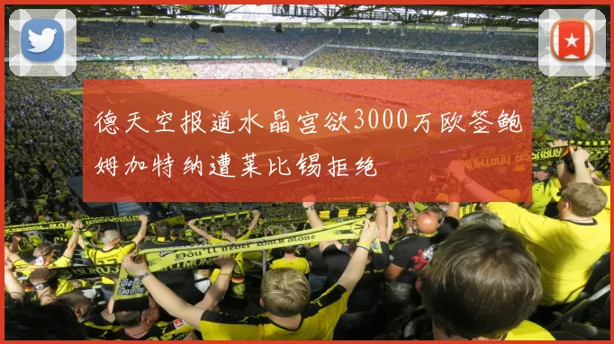 德天空报道水晶宫欲3000万欧签鲍姆加特纳遭莱比锡拒绝