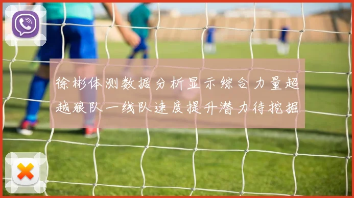 徐彬体测数据分析显示综合力量超越狼队一线队速度提升潜力待挖掘